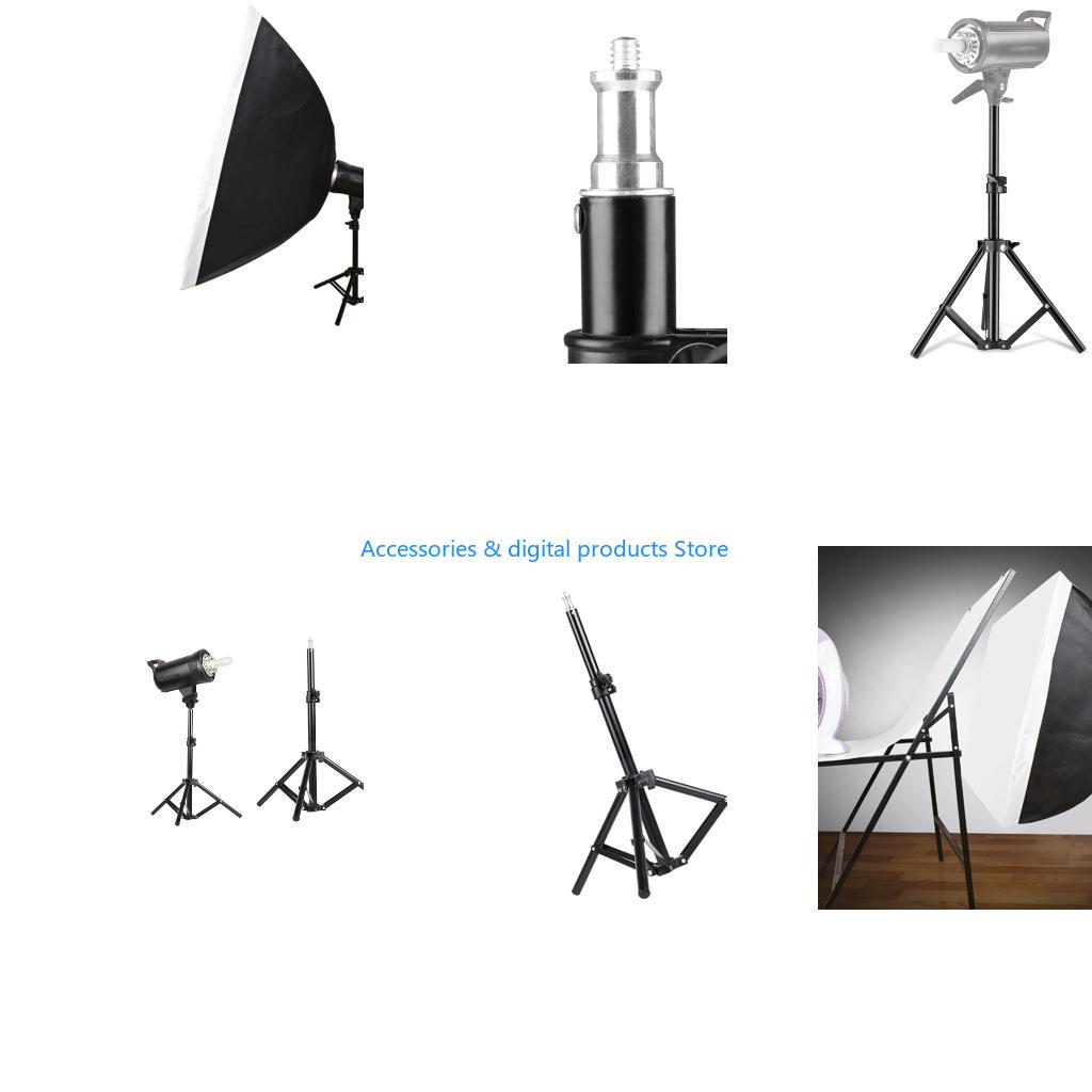 Photography Lighting Design - 77JD Professionele fotografielichtstandaard 1/4 inch schroefondersteuning