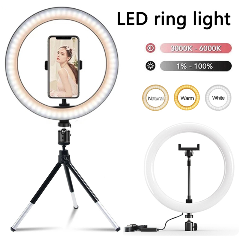 Photography Lighting Lamp - 12 inch LED Ringlamp Fotografieverlichting Telefoon