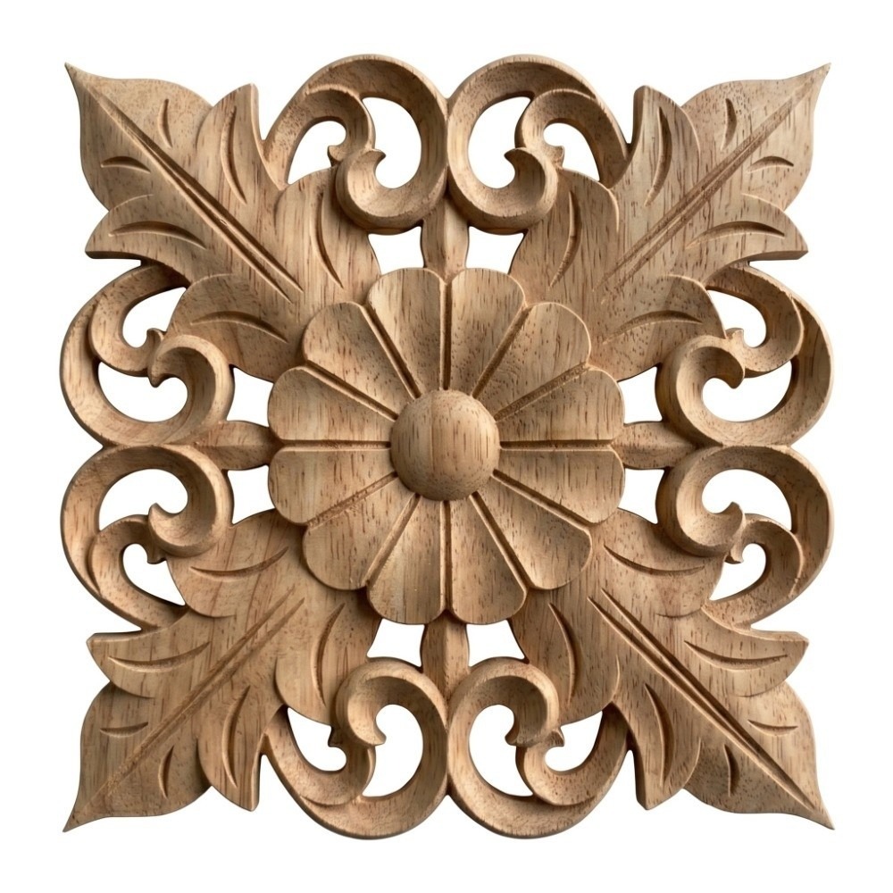 Makeup Photography Lighting - Huisdecoratie Hout Houtsnijwerk Appliqué lichtbruin 5,91