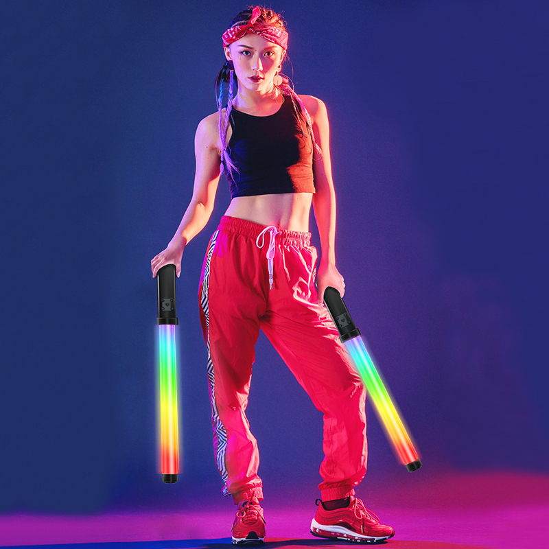 Photography Types Of Lighting - Dubbelzijdig lichtgevende draagbare 42 stuks RGB-lichtkralen