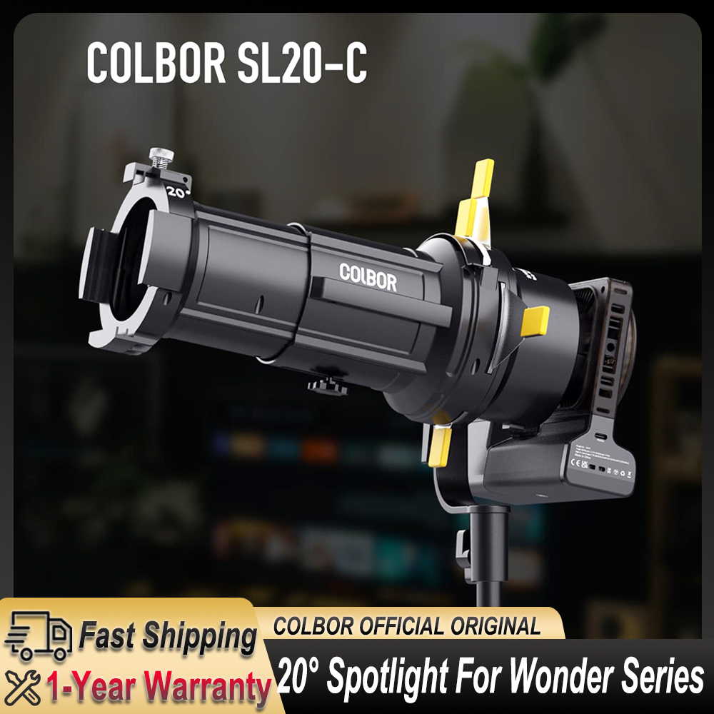 Photography Lighting Wireless - COLBOR SL20-C LED-spotlichtmodificatoren met 20 °