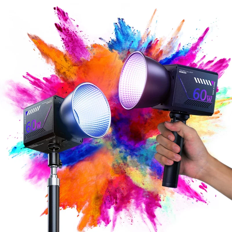 Photography Lighting System - RGB-videolamp Draagbare LED-fotografiestudiolamp met 10000 mAh