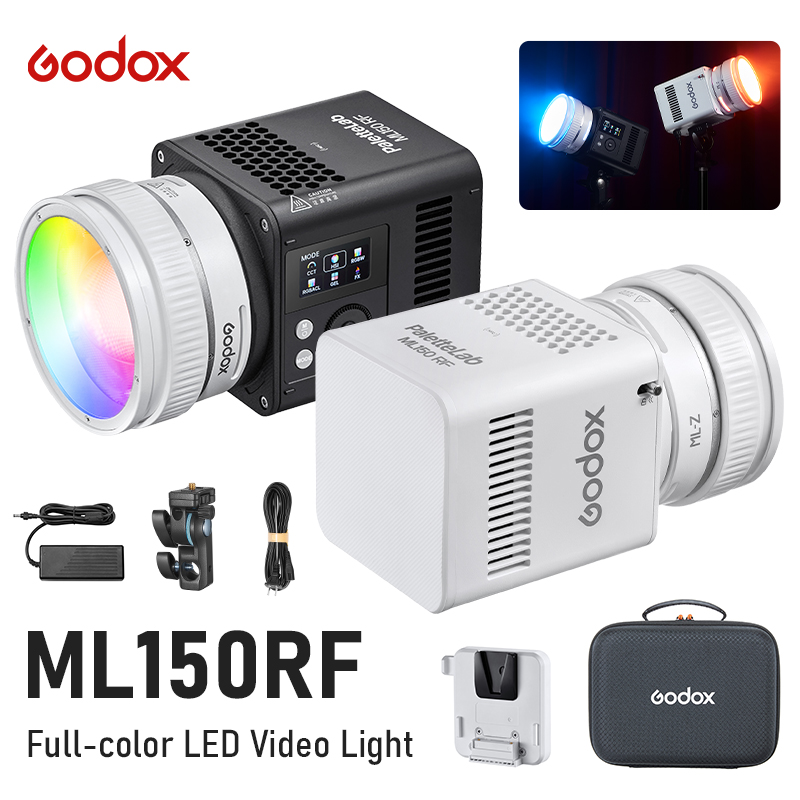 Photography Lighting Wireless - Godox ML150RF Full-color LED-videolamp 165W PaletteLab