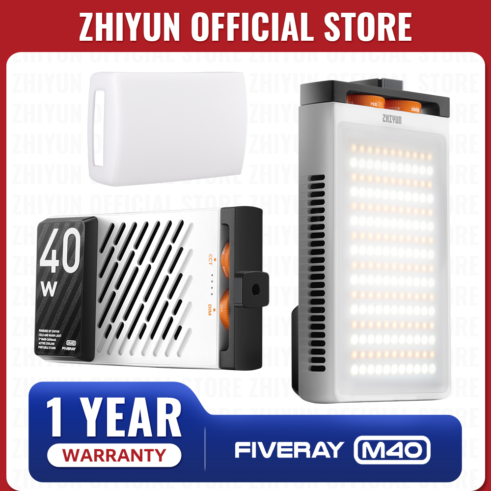 Photography Lighting For Outdoors - ZHIYUN Officiële FIVERAY M40 40W LED-lampjes