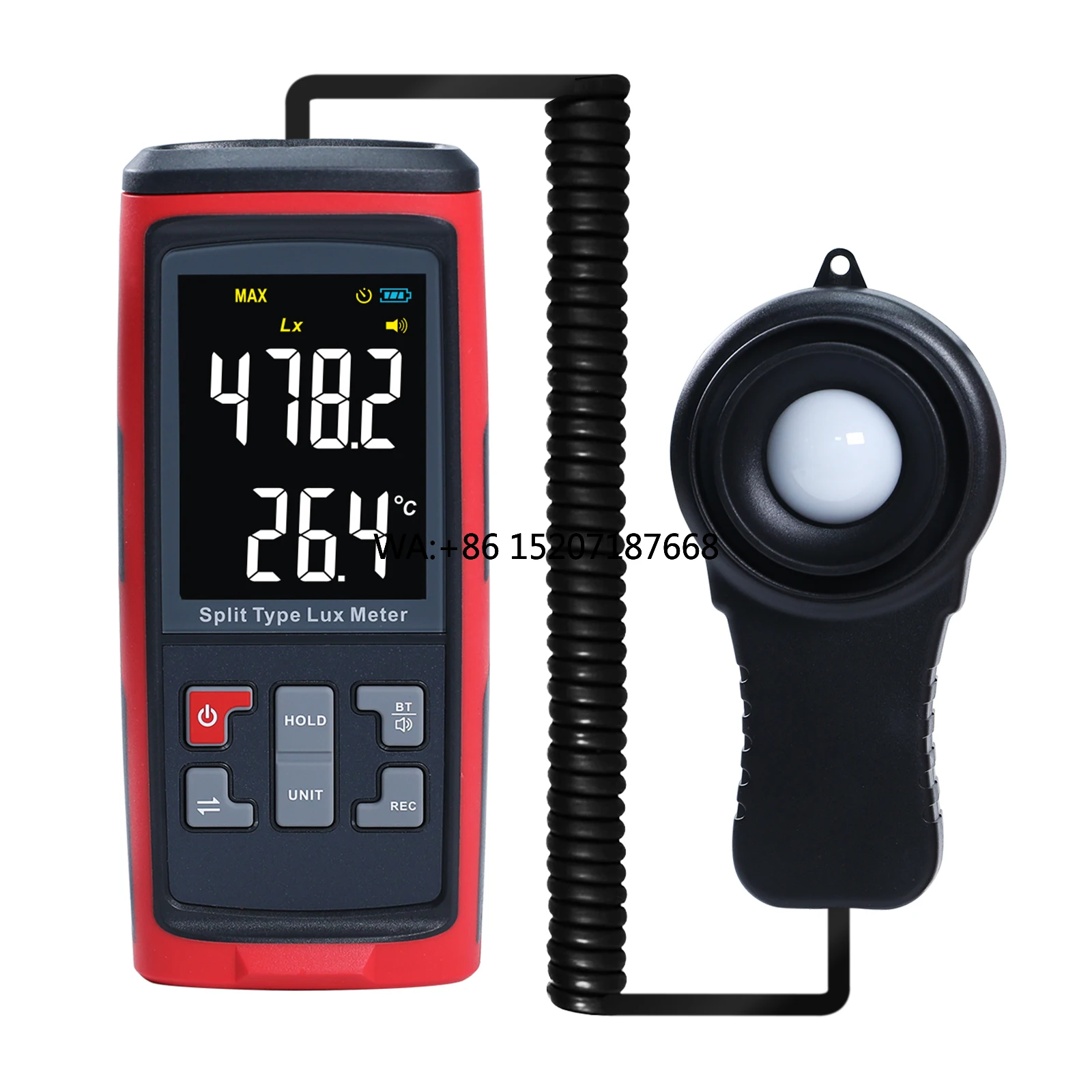 Photography Types Of Lighting - Digitale Split Type Lux Light Illuminometer