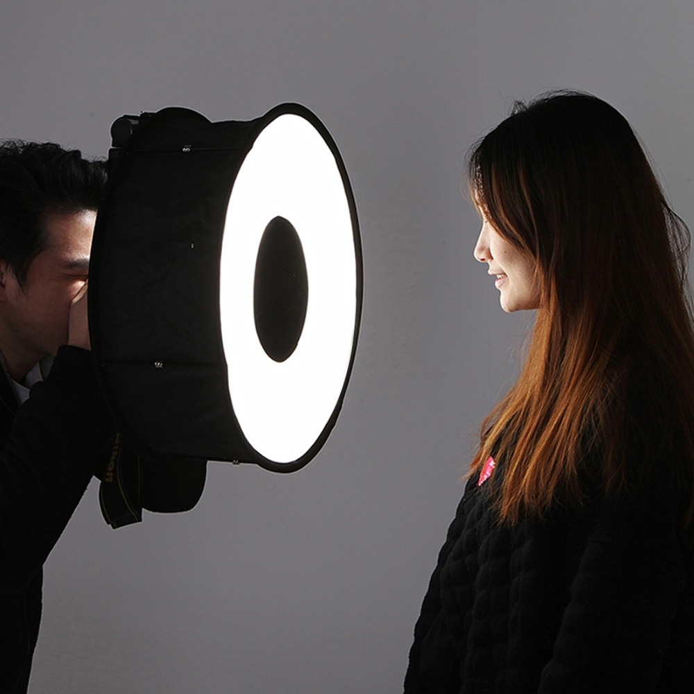 Photography Lighting Case - 45cm Ring Softbox Speedlight Ronde Stijl