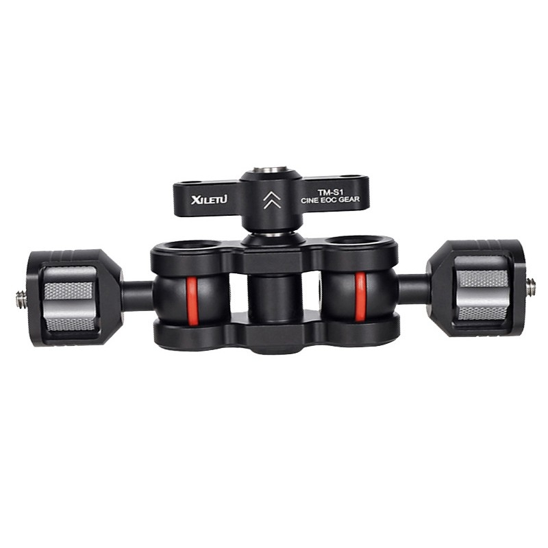 Photography Lighting Rig - Magics-arm voor camera met dubbele kogelkop,