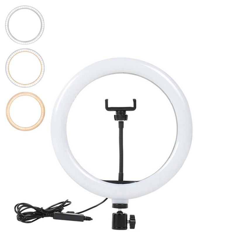 Photography Lighting Wand - Video Light 16/26/33cm Selfie Ring LED-lamp