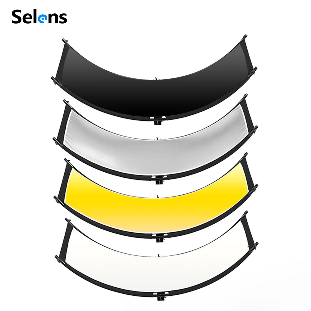 Photography Types Of Lighting - Selens 4-IN-1 U-type 105x260cm Lichtreflector Reflecterende