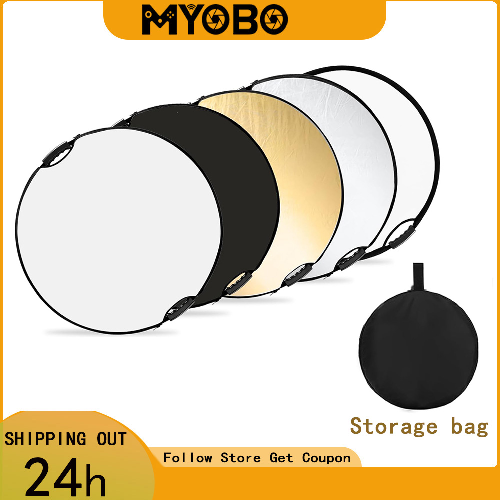 Photography Lighting Case - MYOBO Reflector Fotografie Opvouwbare Lichtreflector met