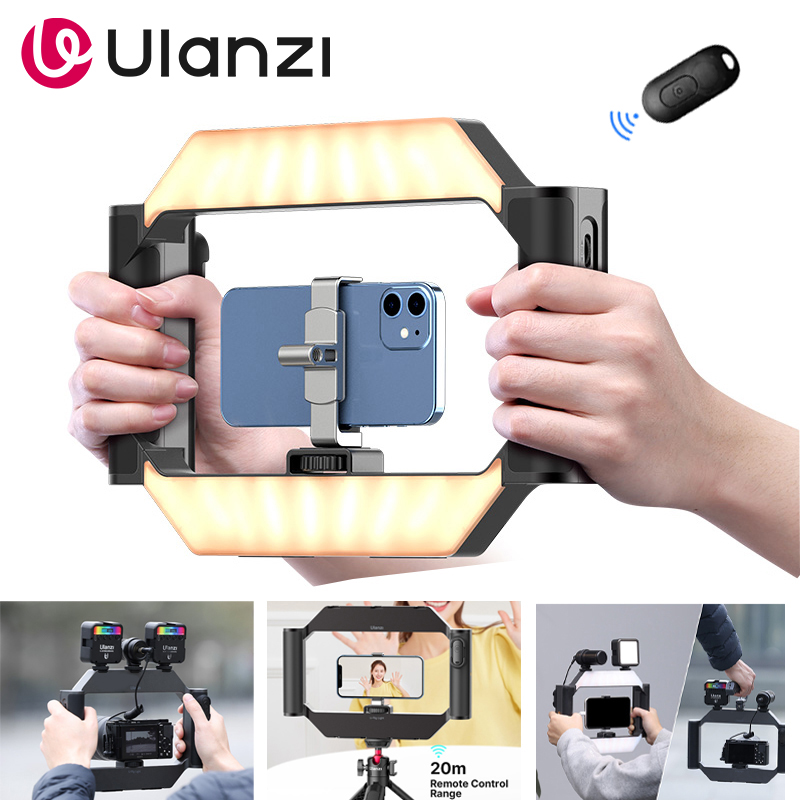 Photography Lighting Rig - Ulanzi U-Rig Telefoonfotografie LED-lamp met Bluetooth