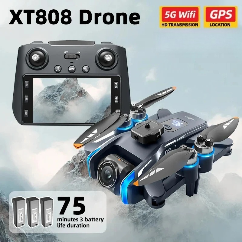Photography Lighting System - Originele XT808 Pro MAX Drone 4K