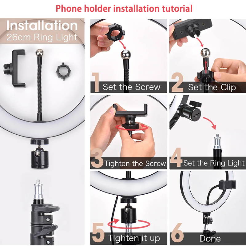 16/26/33cm Selfie Ring Licht F - Photography Lighting Wand recensie en prijs