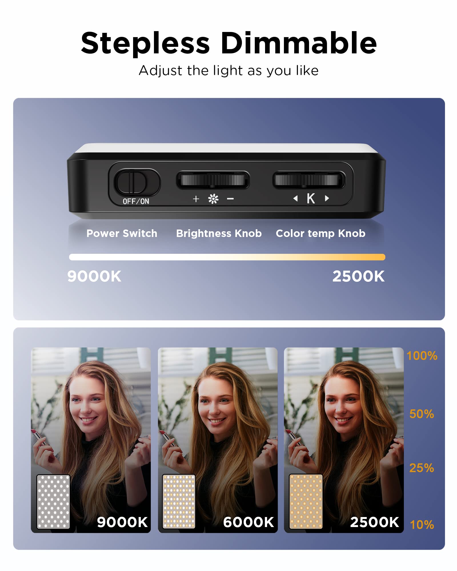 LED Selfie Licht 3000 Mah 120  - Photography Lighting Circle recensie en prijs