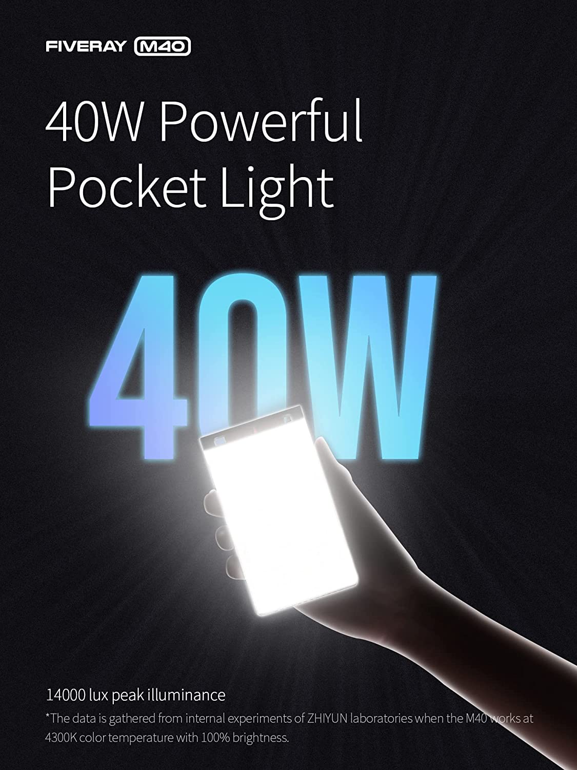 ZHIYUN FIVERAY M40 Bi-Color Za - Photography Lighting Wireless recensie en prijs