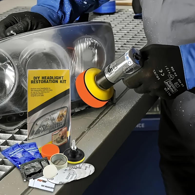 Autokoplamp Restauratie Polijs - Makeup Photography Lighting recensie en prijs