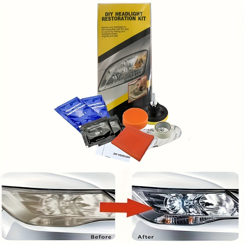 Autokoplamp Restauratie Polijs - Makeup Photography Lighting recensie en prijs