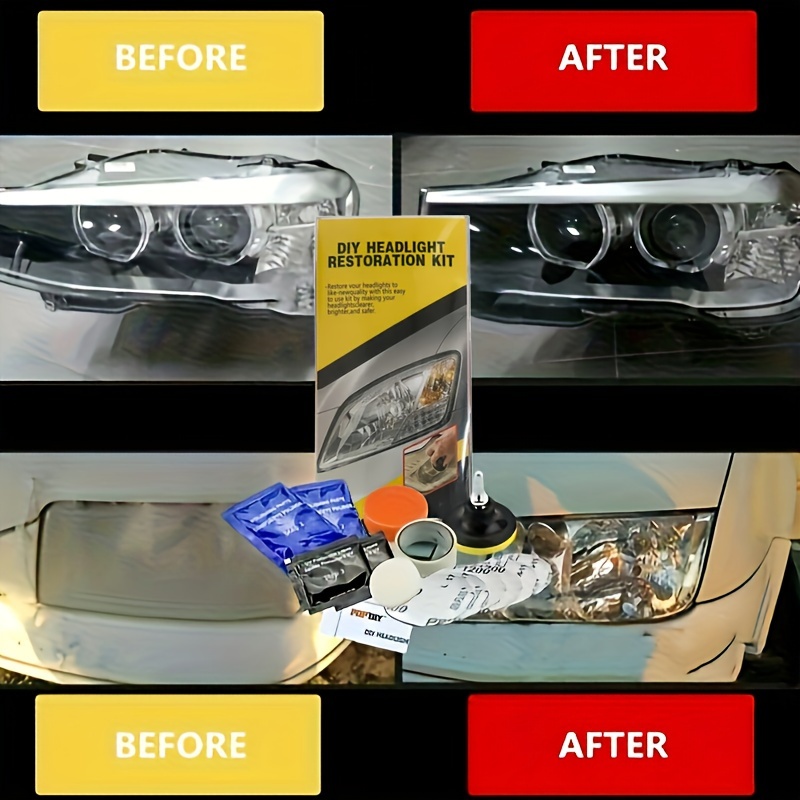 Autokoplamp Restauratie Polijs - Makeup Photography Lighting recensie en prijs