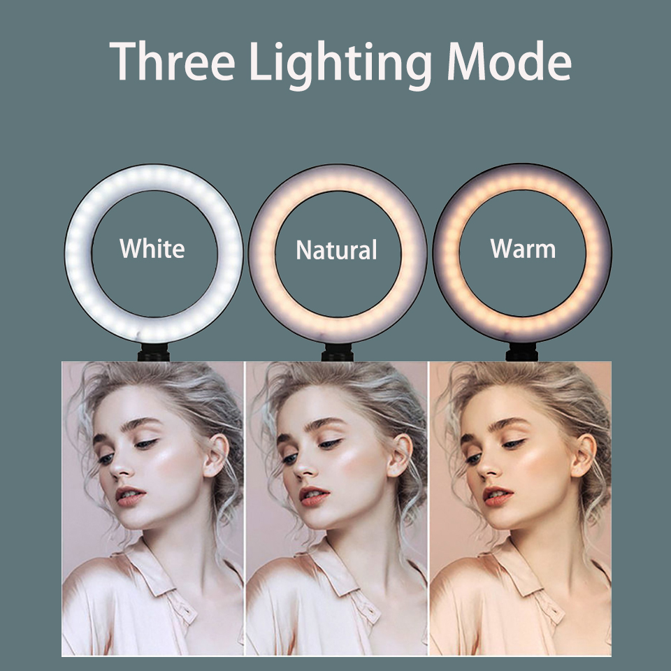 6 inch ringlicht met statief L - Photography Lighting Circle recensie en prijs
