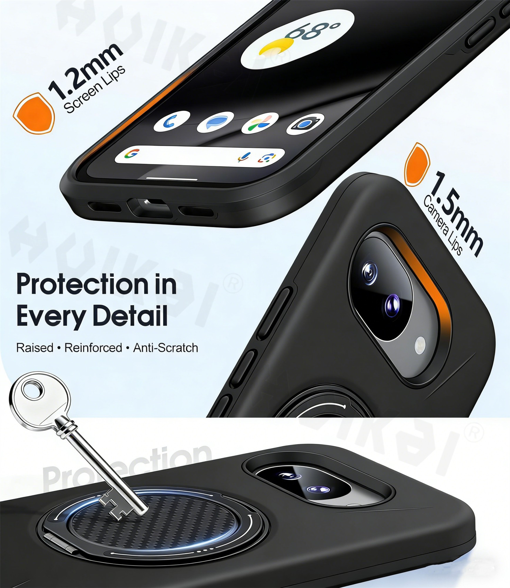 Case voor Google Pixel 10A Pix - Photography Lighting Case recensie en prijs