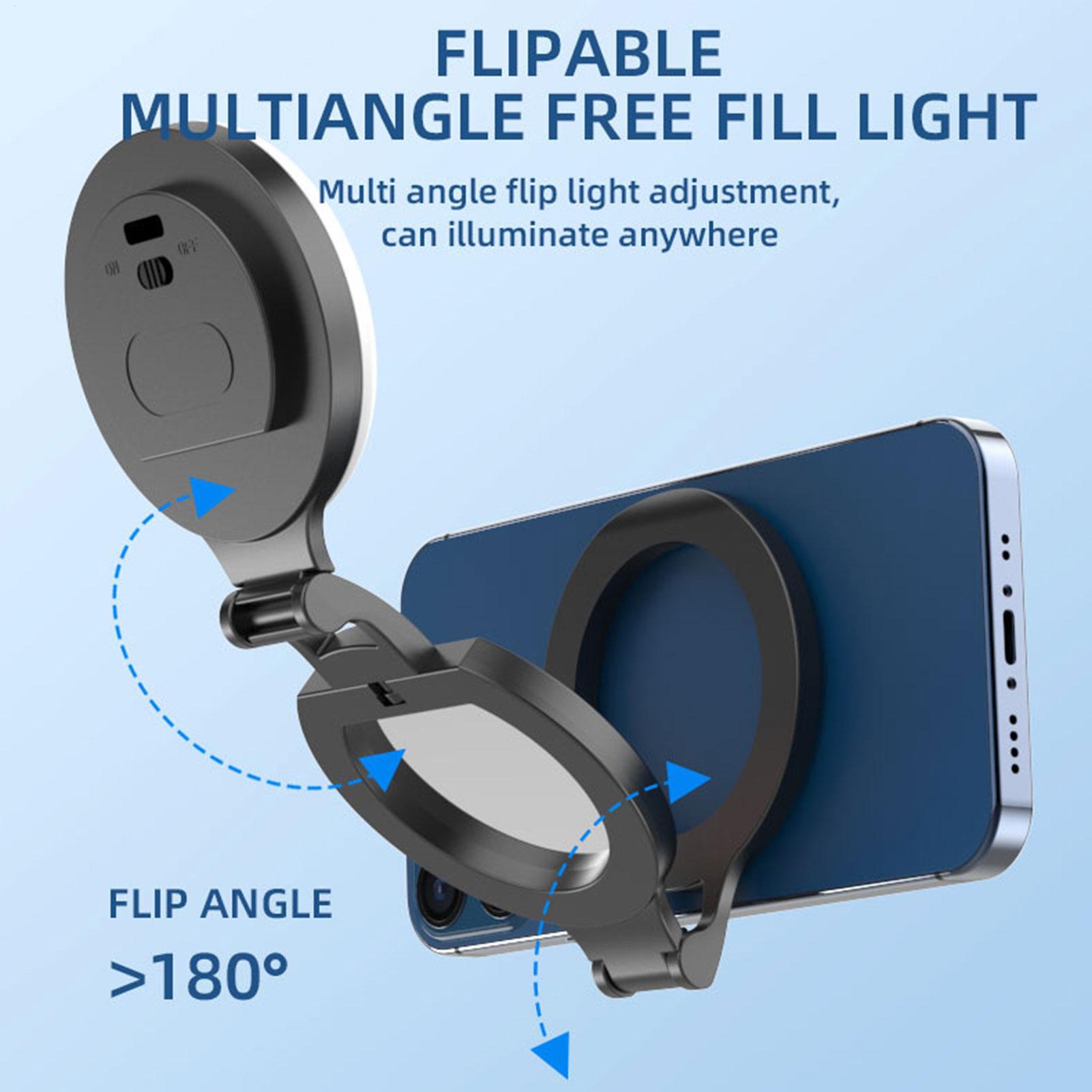 Magnetisch selfie-licht Dimbar - Makeup Photography Lighting recensie en prijs