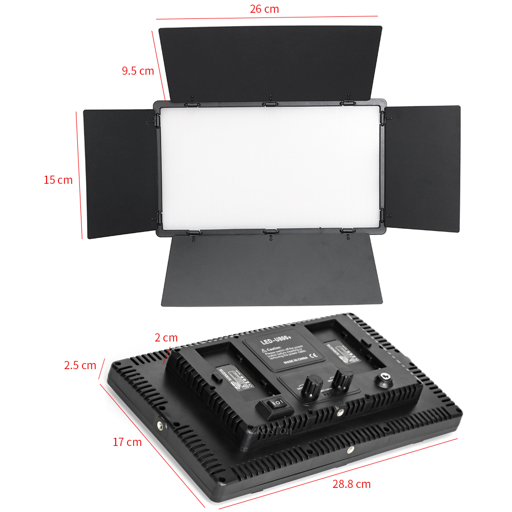 U800 Led Fotostudio Licht Voor - Photography Lighting System recensie en prijs