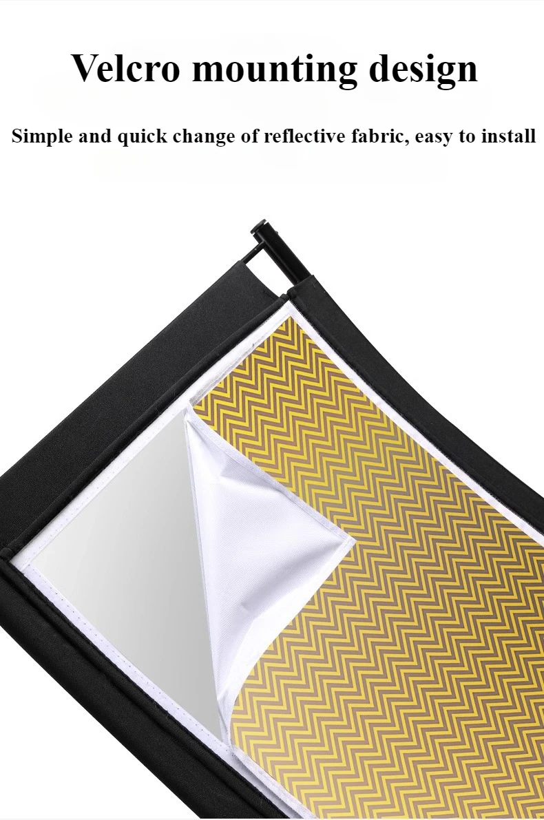 4-kleuren doek U-type reflecto - Photography Types Of Lighting recensie en prijs