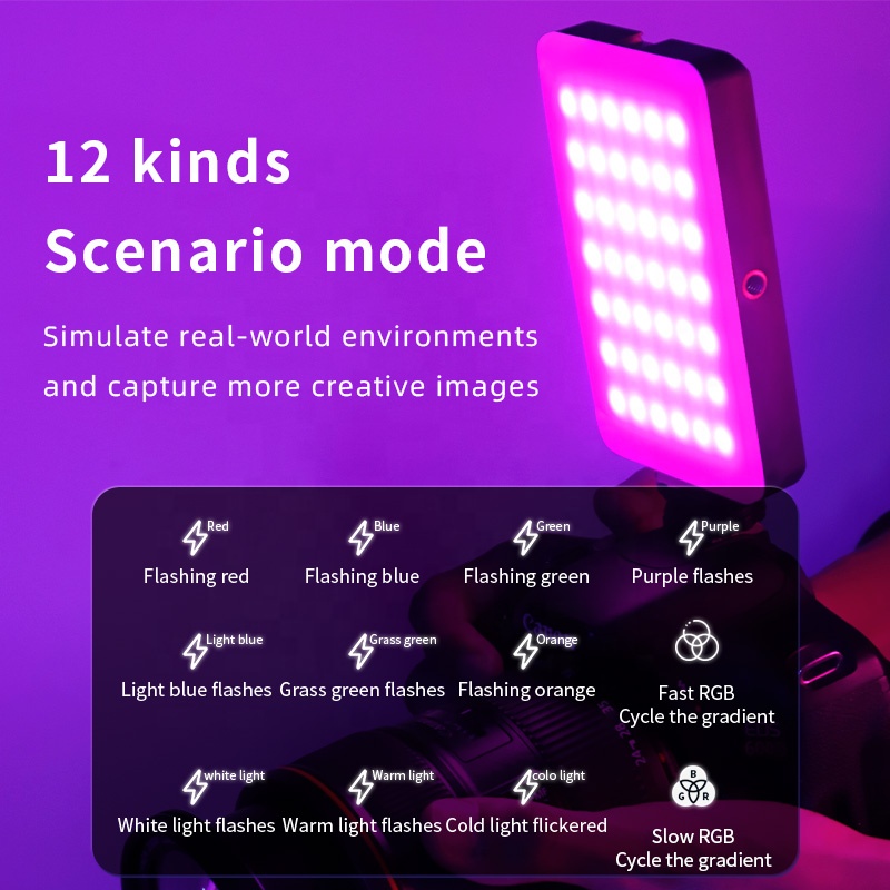 Fotografie Videocamera RGB-ver - Photography Lighting Diy recensie en prijs