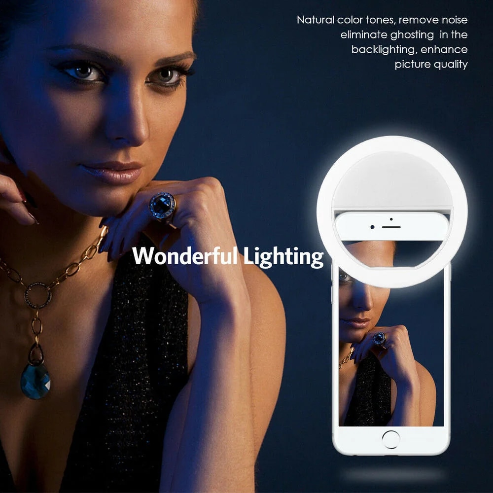 1 st USB-oplaadkabel LED Selfi - Photography Lighting Circle recensie en prijs
