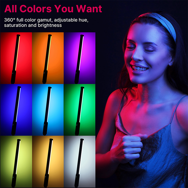 Ulanzi VL119 Handheld RGB Kleu - Photography Lighting Wireless recensie en prijs