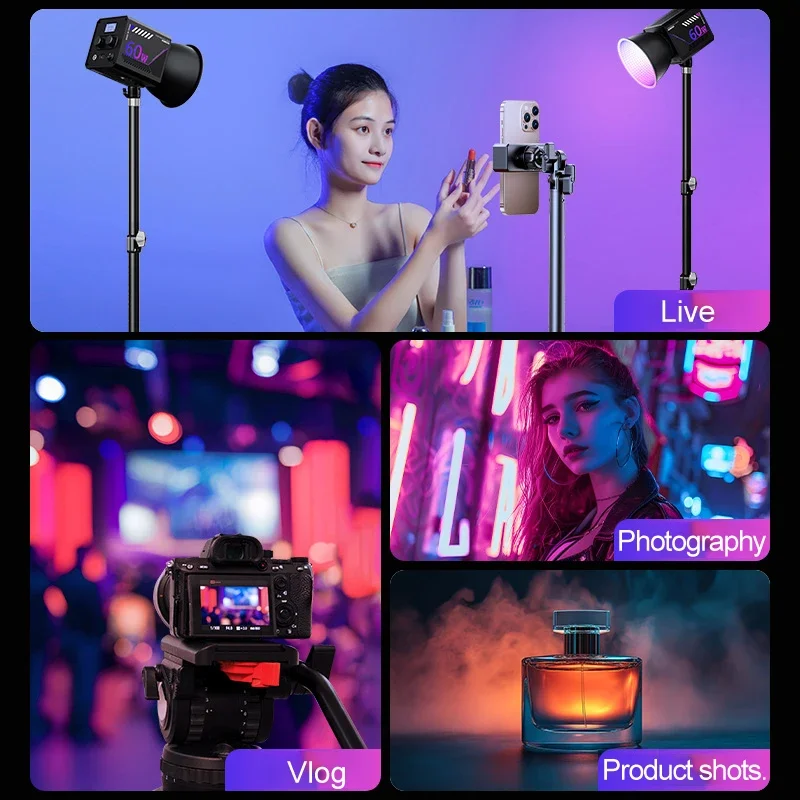 RGB-videolamp Draagbare LED-fo - Photography Lighting System recensie en prijs