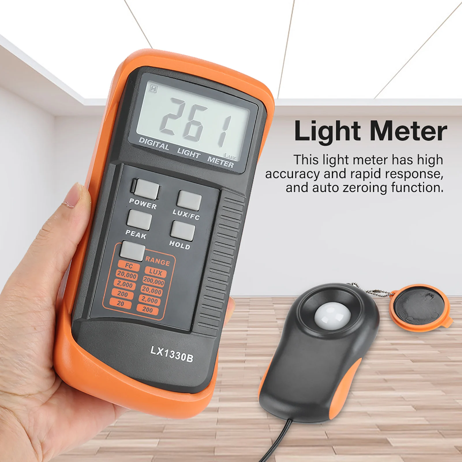 LX1330B Digitale Luxmeter 0-20 - Photography Lighting Test recensie en prijs