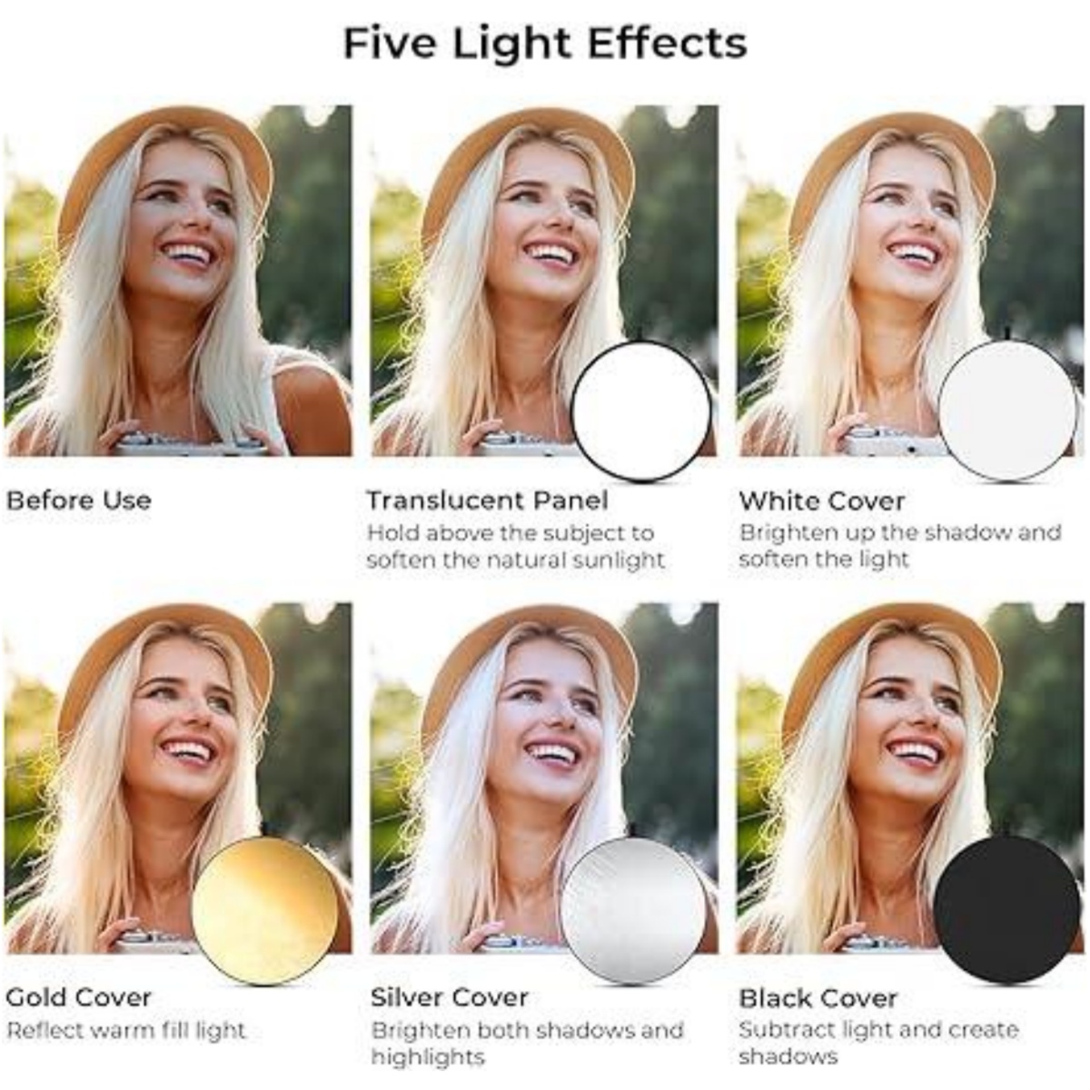 Huanyingbjb Draagbare 5 In 1 F - Photography Lighting For Outdoors recensie en prijs
