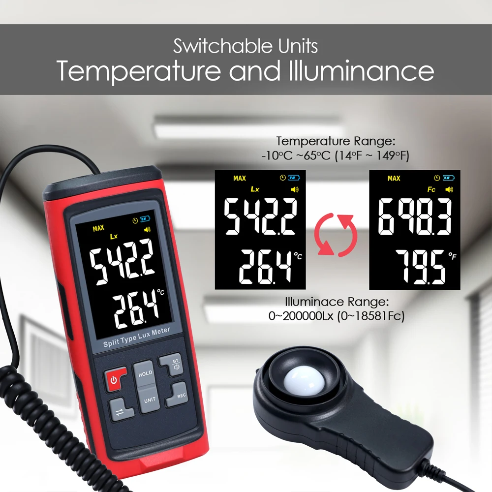 Digitale Split Type Lux Light  - Photography Types Of Lighting recensie en prijs