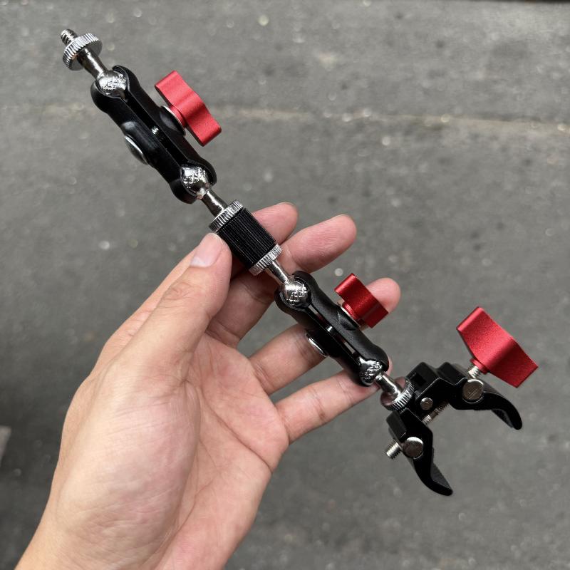 Camera Super Clamp met dubbele - Photography Lighting Rig recensie en prijs
