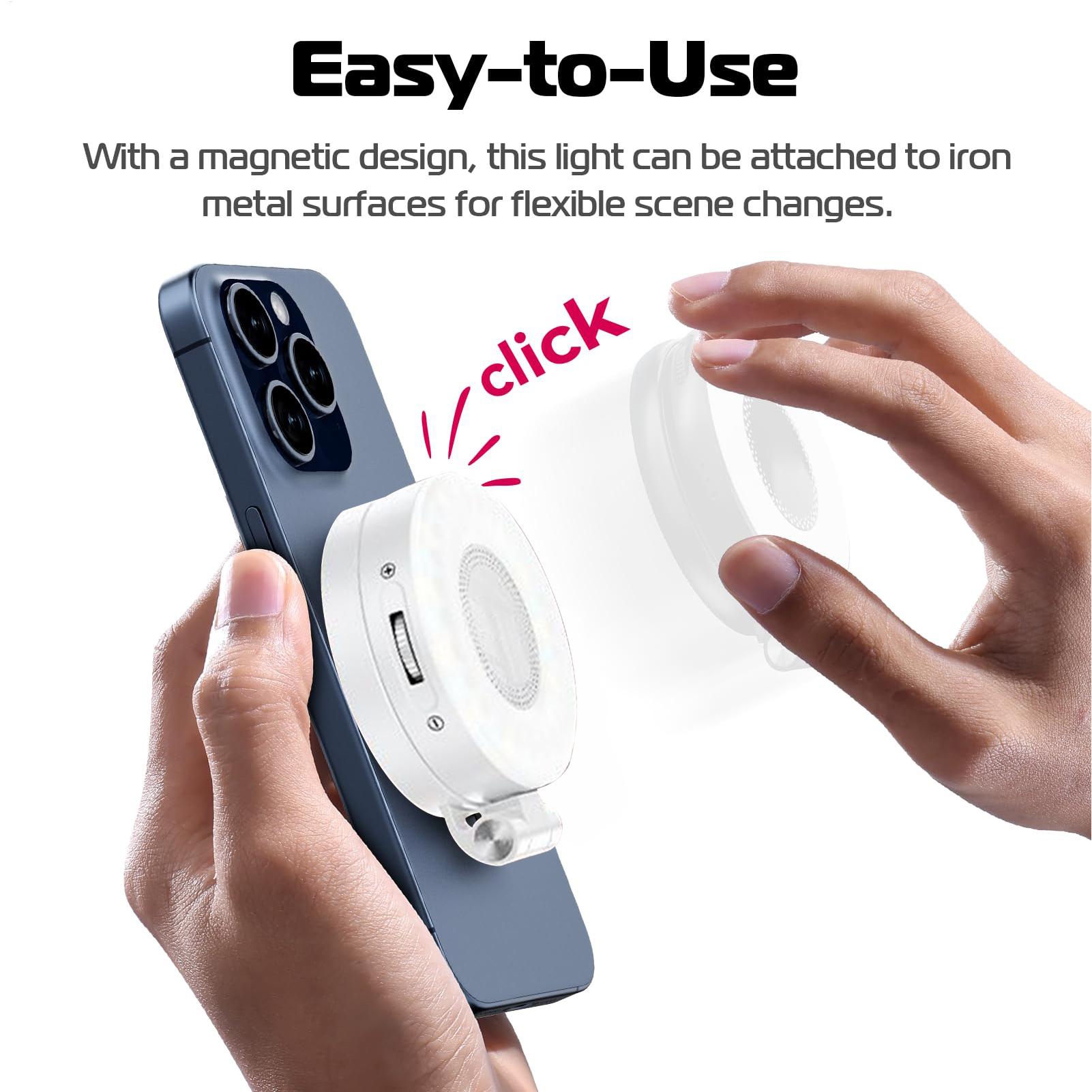 Selfie-licht voor telefoon Mag - Makeup Photography Lighting recensie en prijs