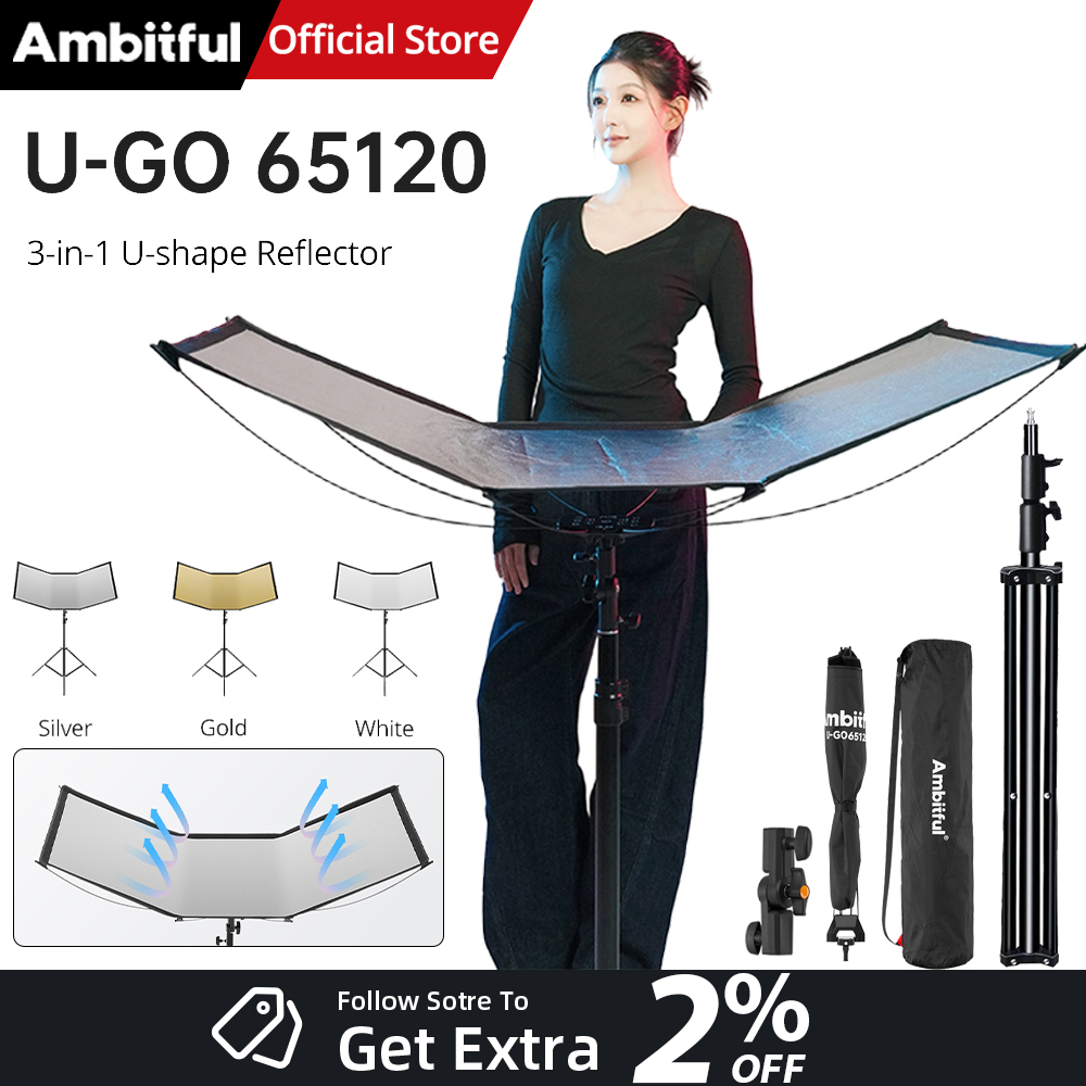 AMBITFUL 3in1 U-Type Lichtvers - Photography Types Of Lighting recensie en prijs