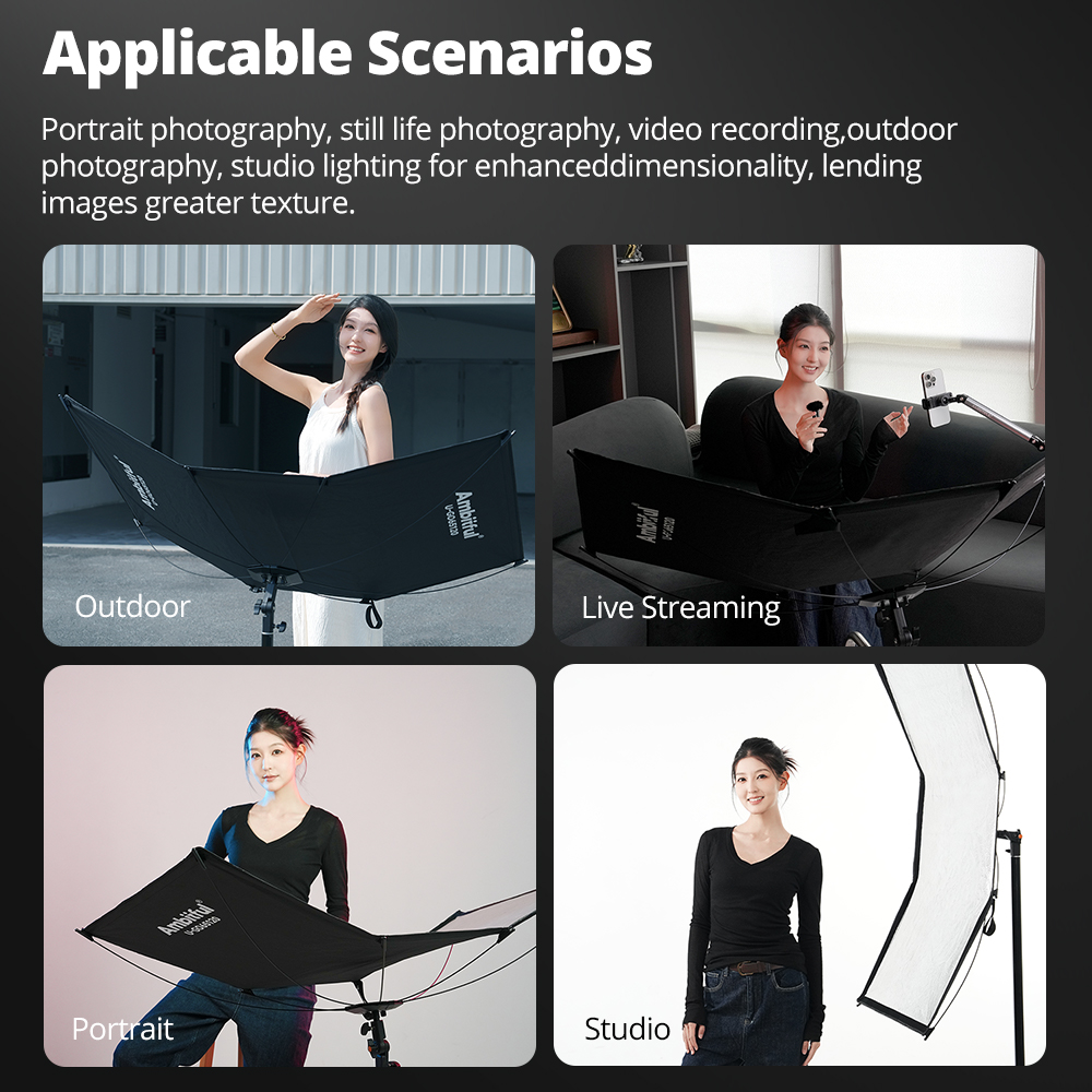 AMBITFUL 3in1 U-Type Lichtvers - Photography Types Of Lighting recensie en prijs