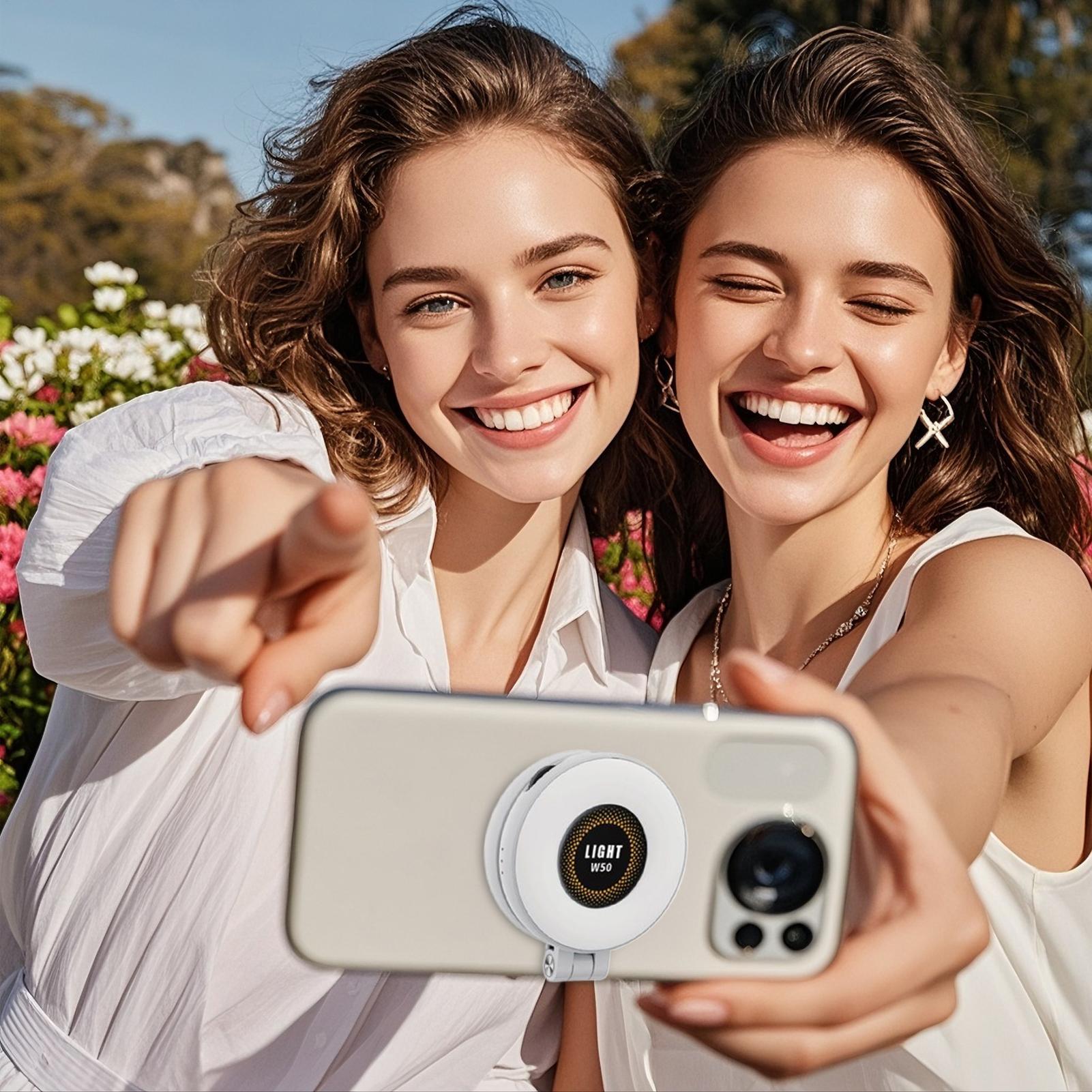 Magnetisch selfie-licht 3 modi - Makeup Photography Lighting recensie en prijs
