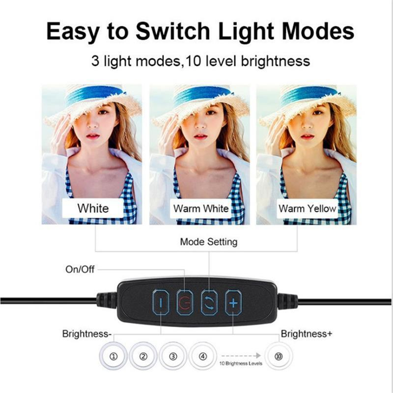 Dimbare Led Ring Light Profiss - Photography Lighting Lamp recensie en prijs