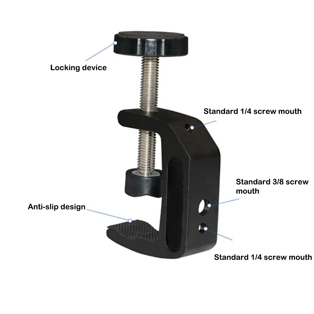 C-vormige klem aluminium Q-typ - Photography Types Of Lighting recensie en prijs