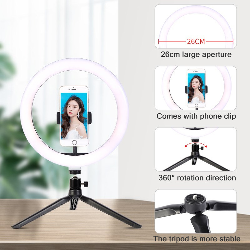 26 cm 10 inch Led Ring Selfie  - Photography Lighting Circle recensie en prijs