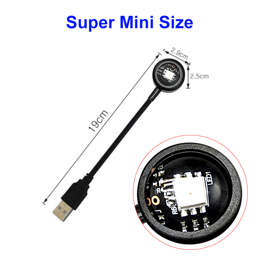 Mini LED-zonsonderganglamp USB - Photography Lighting Diy recensie en prijs