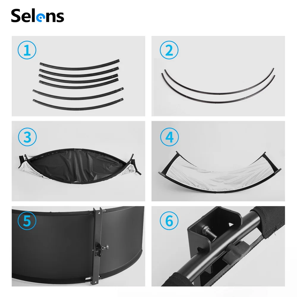 Selens 4-IN-1 U-type 105x260cm - Photography Types Of Lighting recensie en prijs