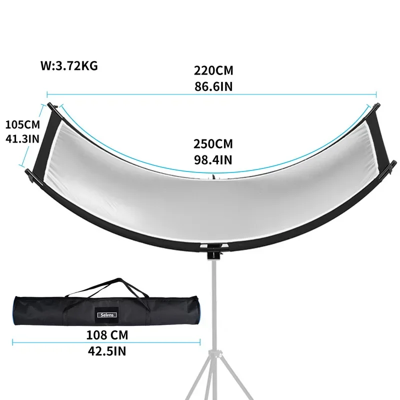 Selens 4-IN-1 U-type 105x260cm - Photography Types Of Lighting recensie en prijs