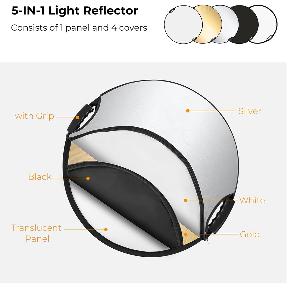 MYOBO Reflector Fotografie Opv - Photography Lighting Case recensie en prijs