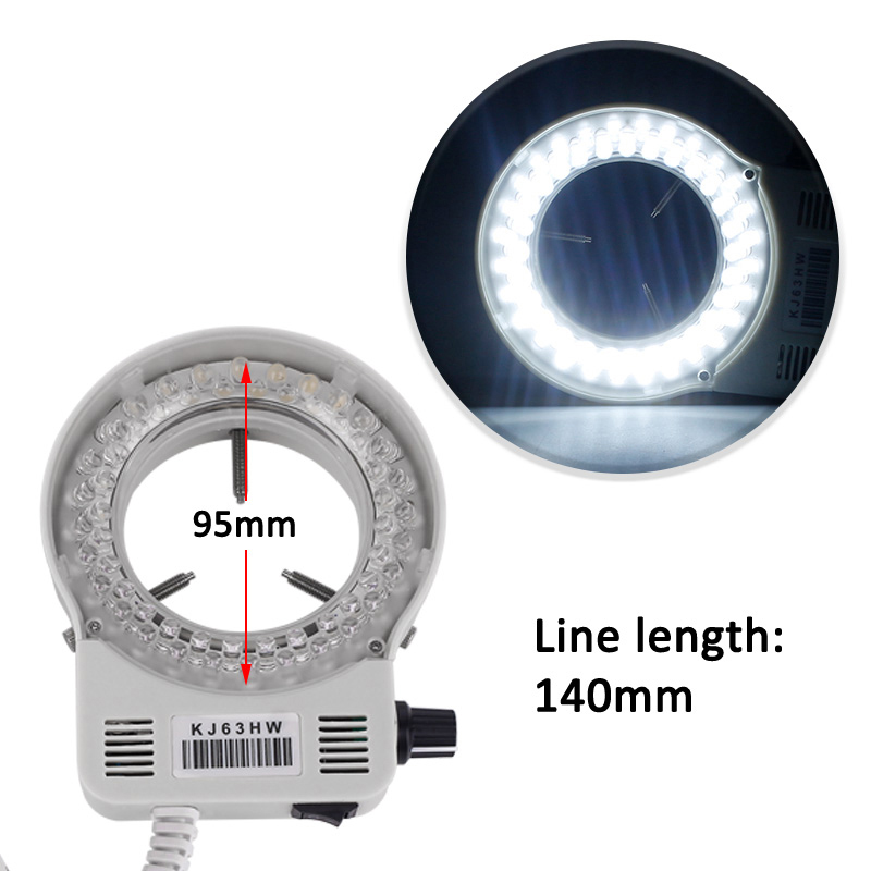 56 LED Ringlamp voor microscoo - Photography Lighting Circle recensie en prijs