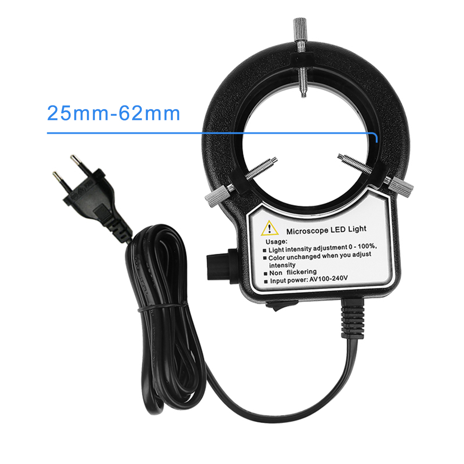 56 LED Ringlamp voor microscoo - Photography Lighting Circle recensie en prijs