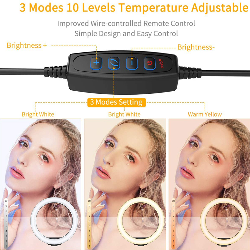 10 inch Selfie Ring Light Foto - Photography Lighting Circle recensie en prijs