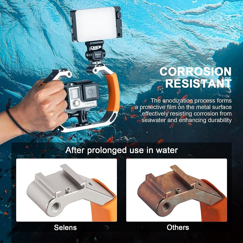 Selens Waterdichte Duik Rig Ha - Photography Lighting Rig recensie en prijs